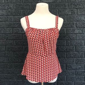 Gorgeous flowy Cabi blouse tank Sz 6